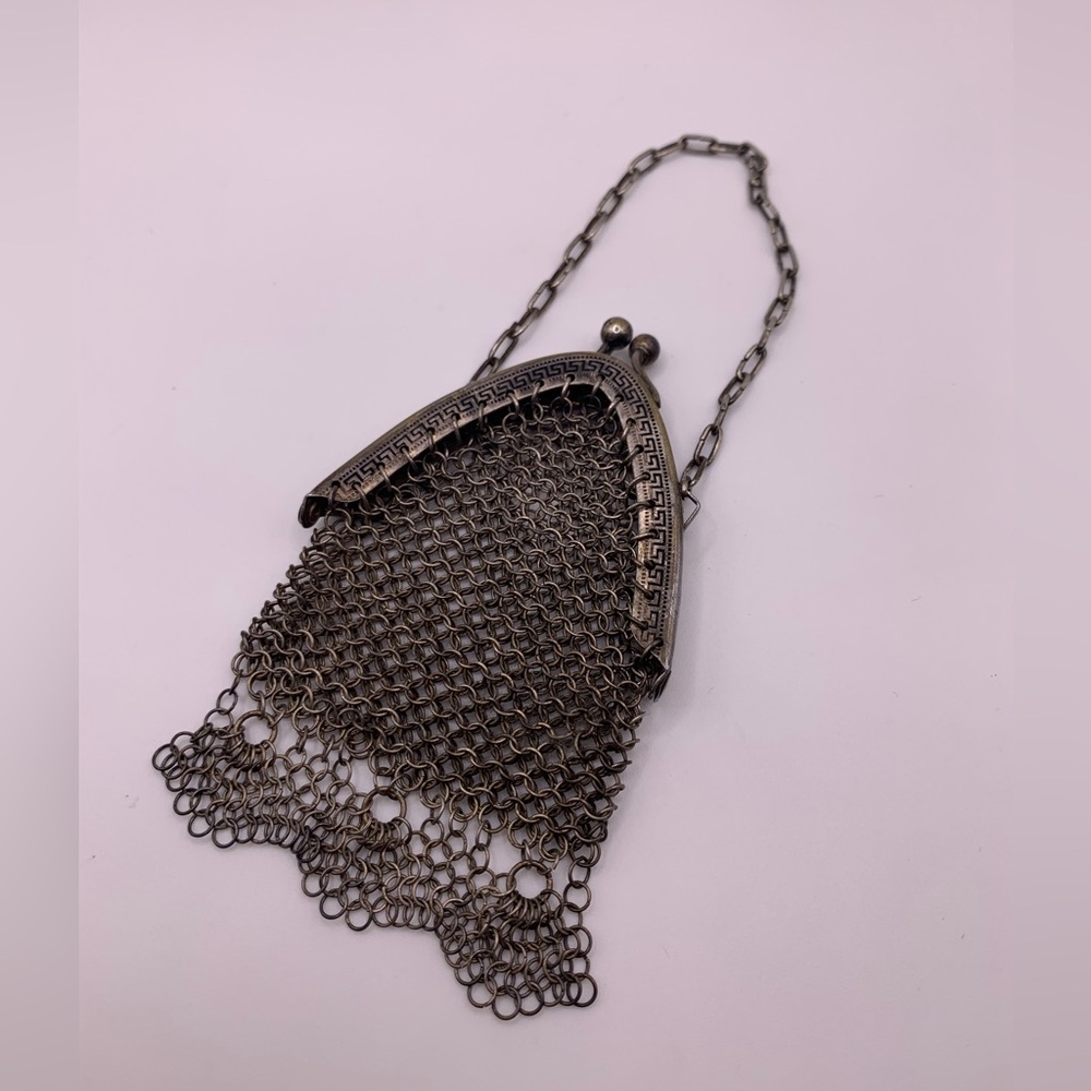 Rare find. Antique 1800 sterling silver coin purse